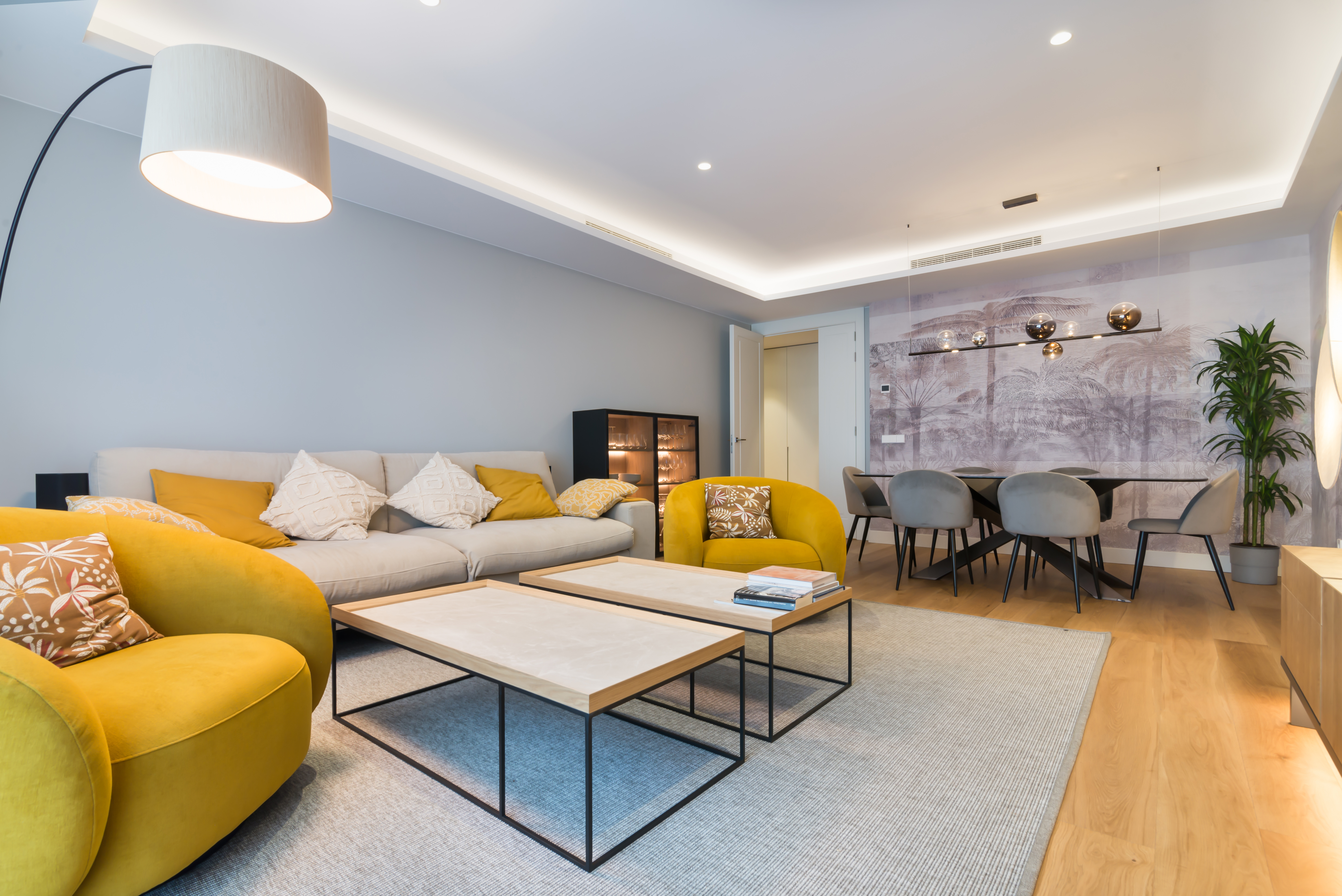 Interior de vivienda diseñado por Docrys