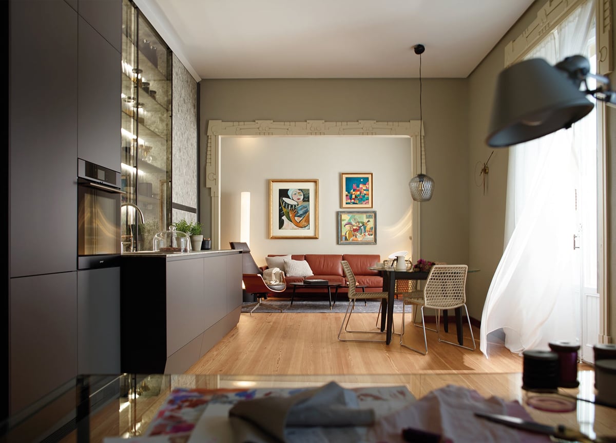 Cocina Útil Desde el Techo Hasta el Suelo | Docrys & DC