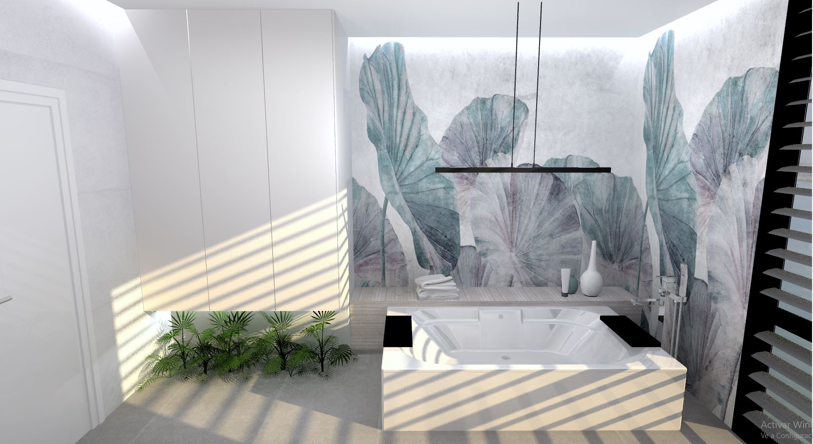 Baño tropical | Docrys & DC