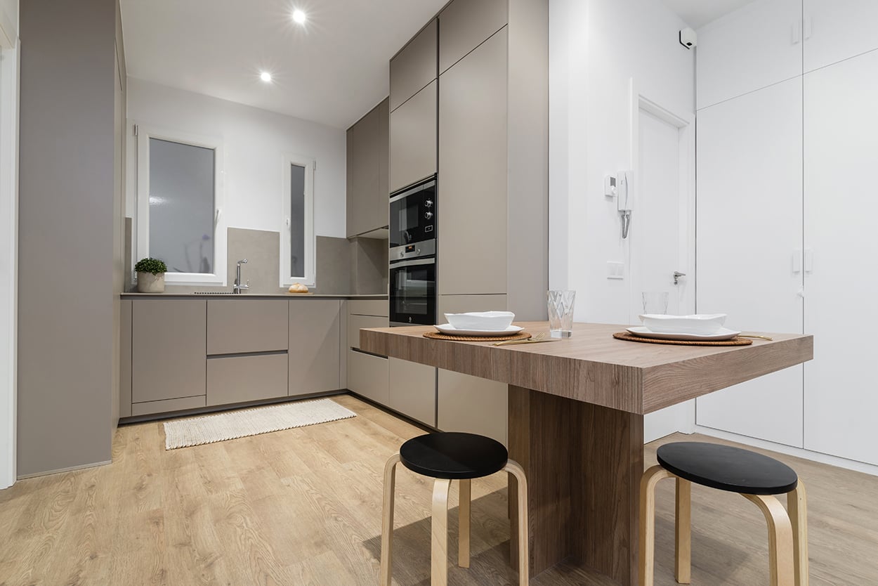 Cocina Santos en Forma de U | Docrys & DC