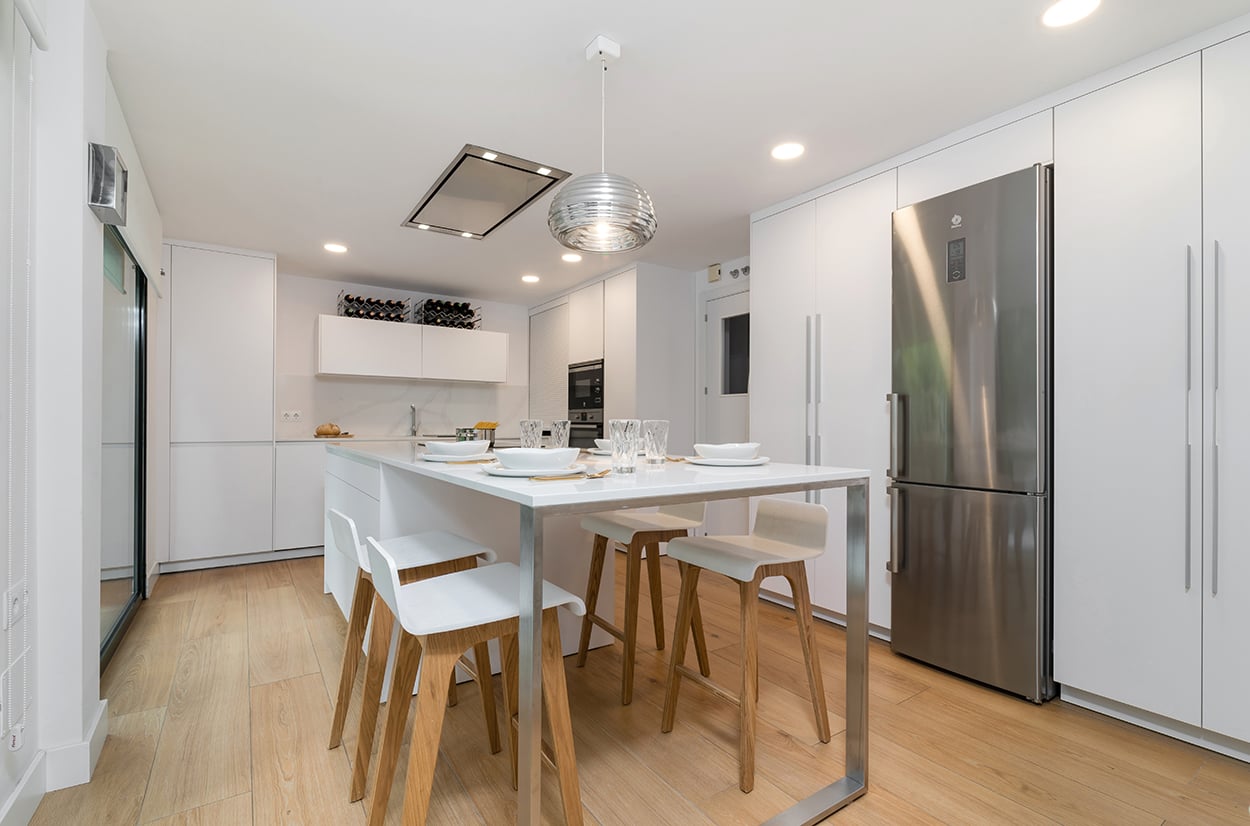 Cocina Santos Blanca | Docrys & DC