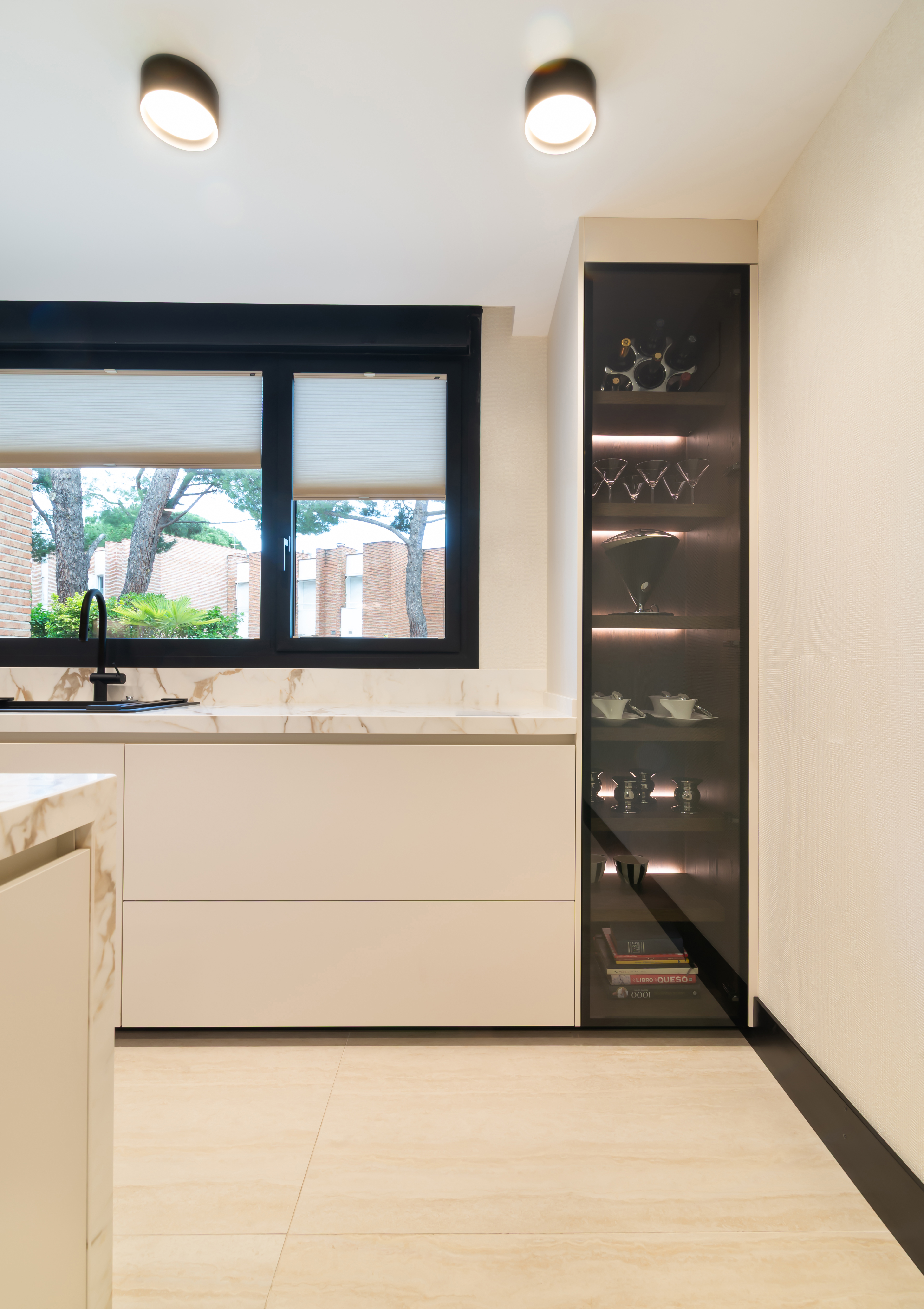 Iluminación en cocinas modernas