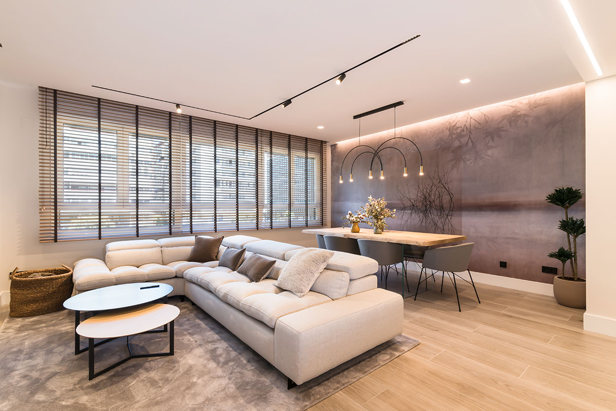 Tonos Neutros Decoración de Salón