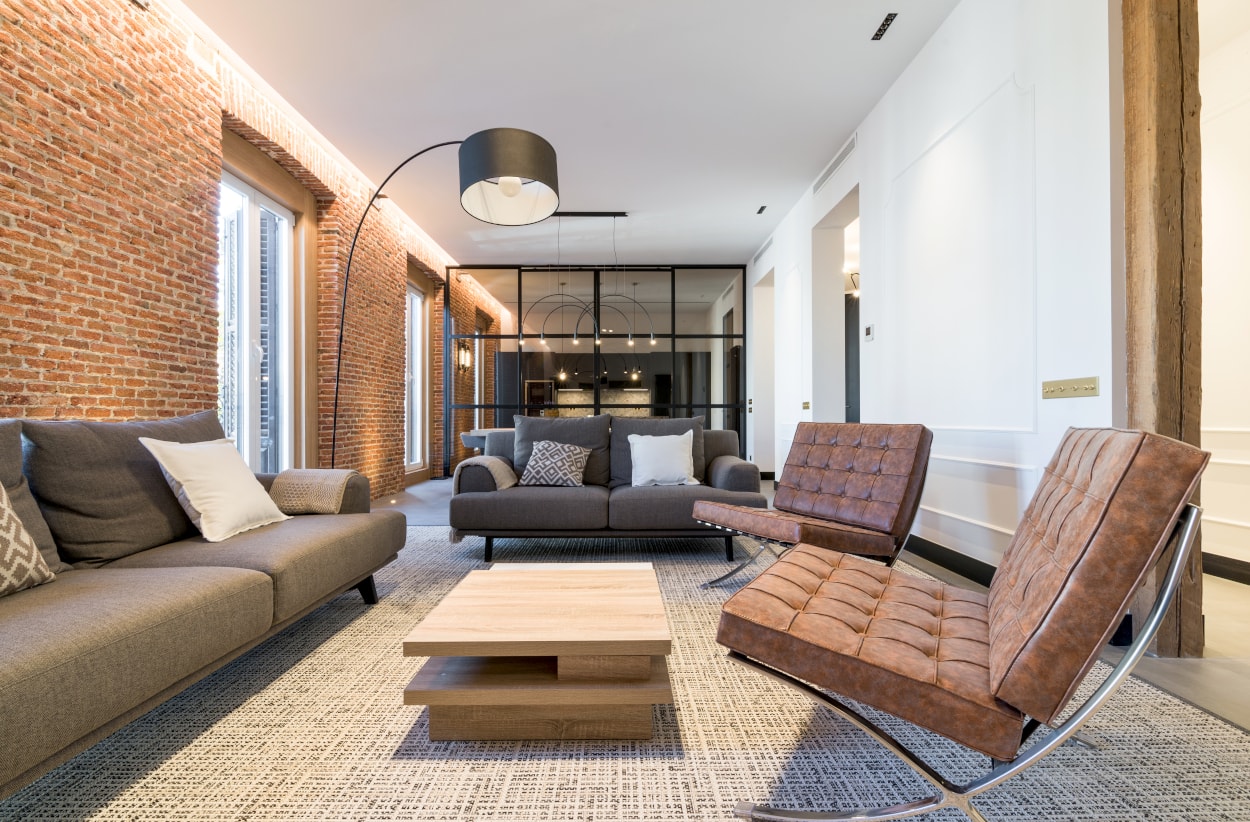 Colores y texturas para decoración de interiores