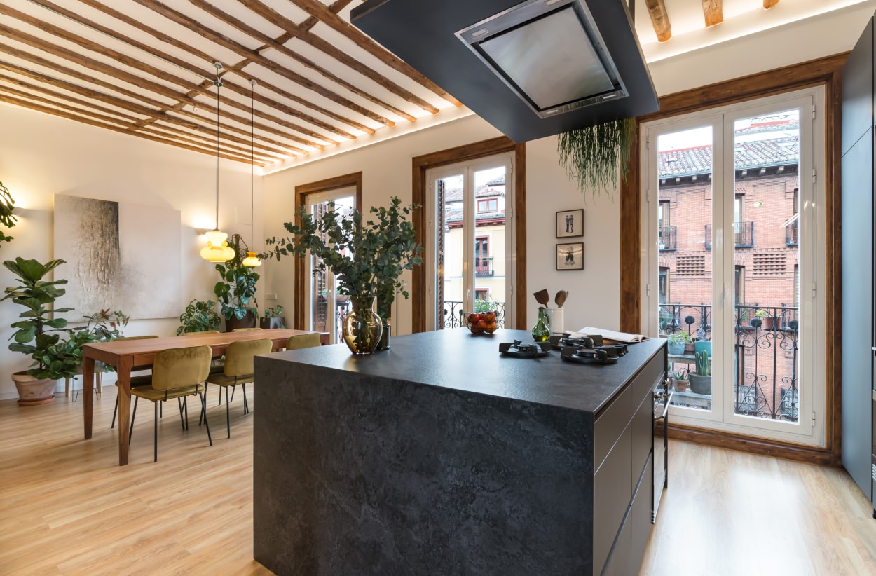 Integrar cocina salón