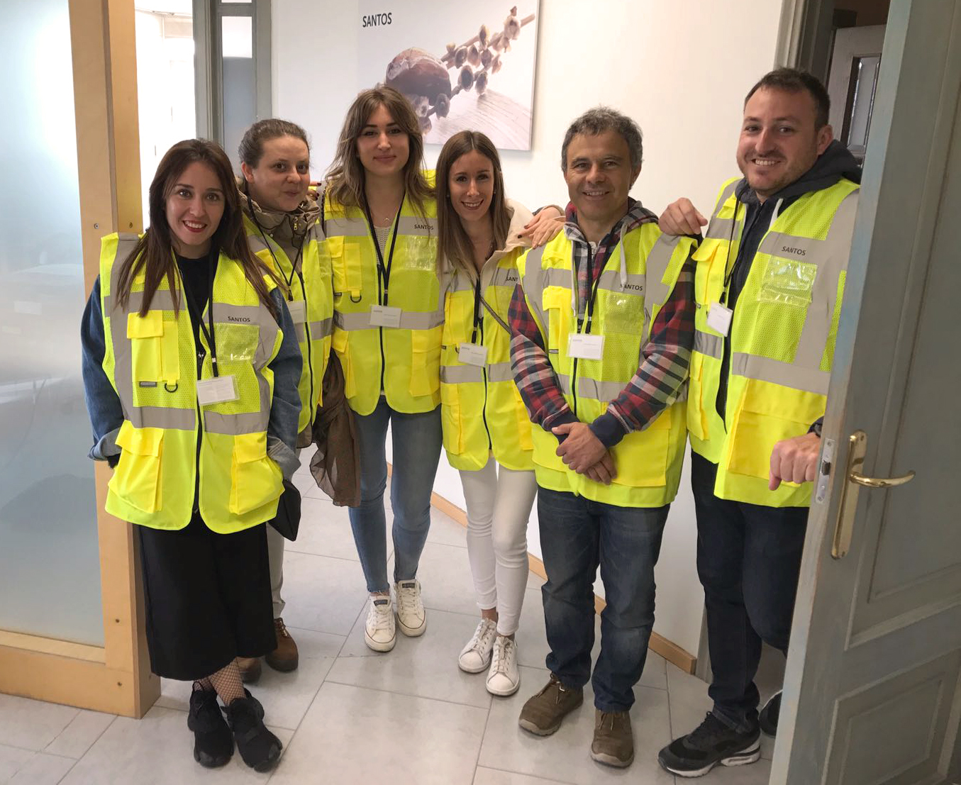 Docrys & DC visita una vez más la fábrica de Santos