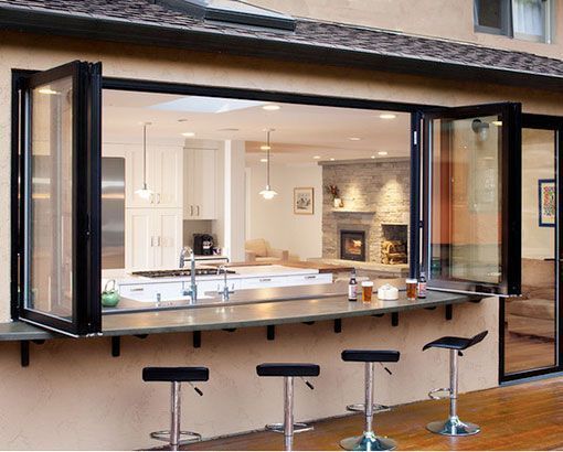 Cocinas abiertas al exterior