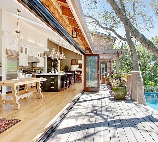 Cocinas abiertas al exterior