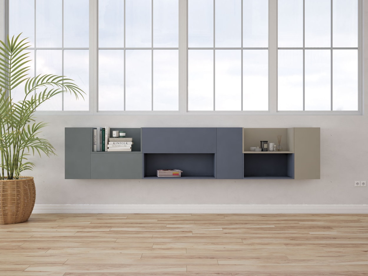 Decoración muebles modulares
