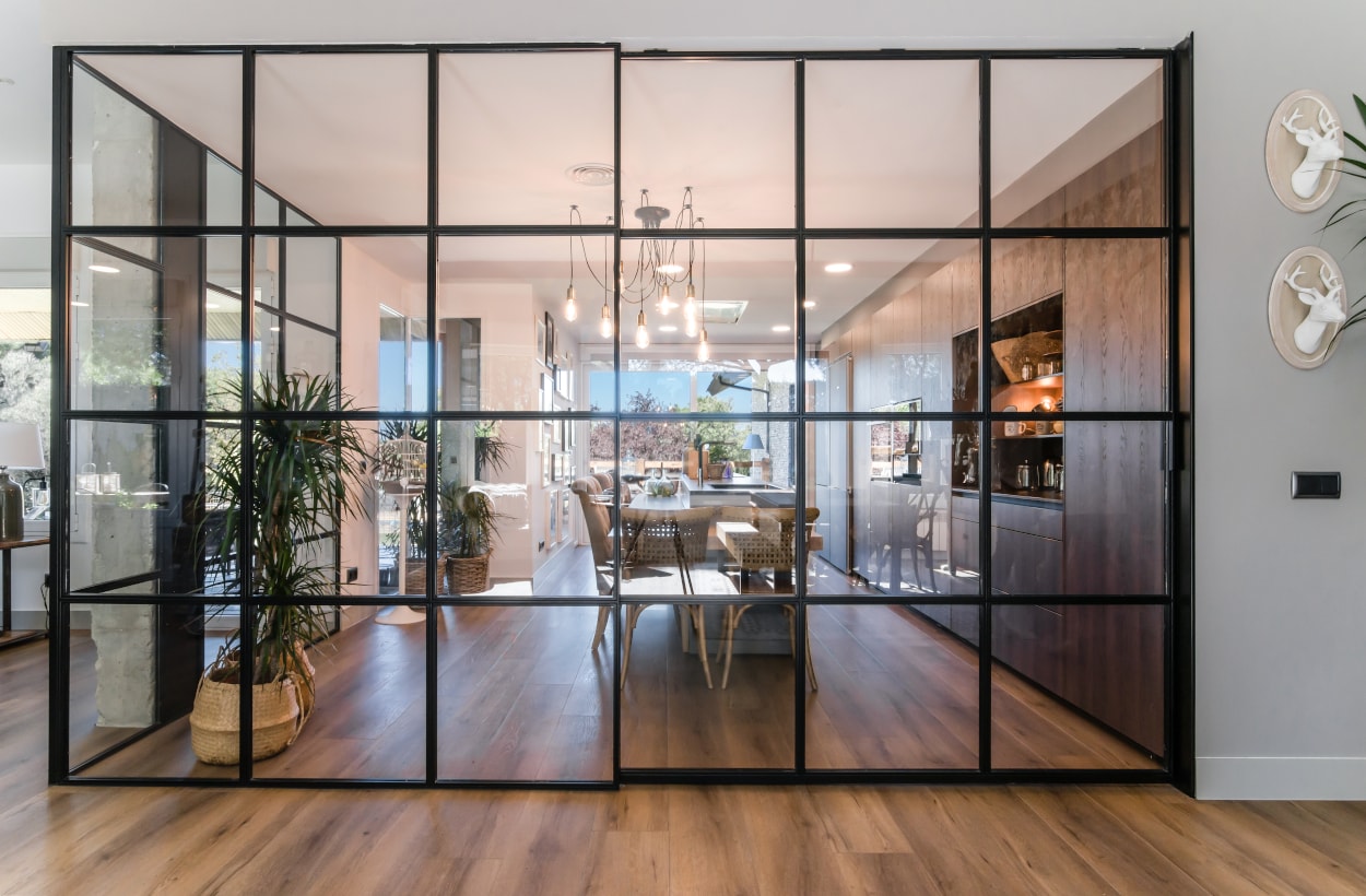 Puertas con cuarterones