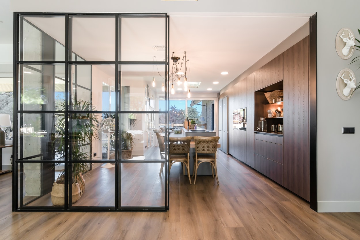 Puertas con cuarterones