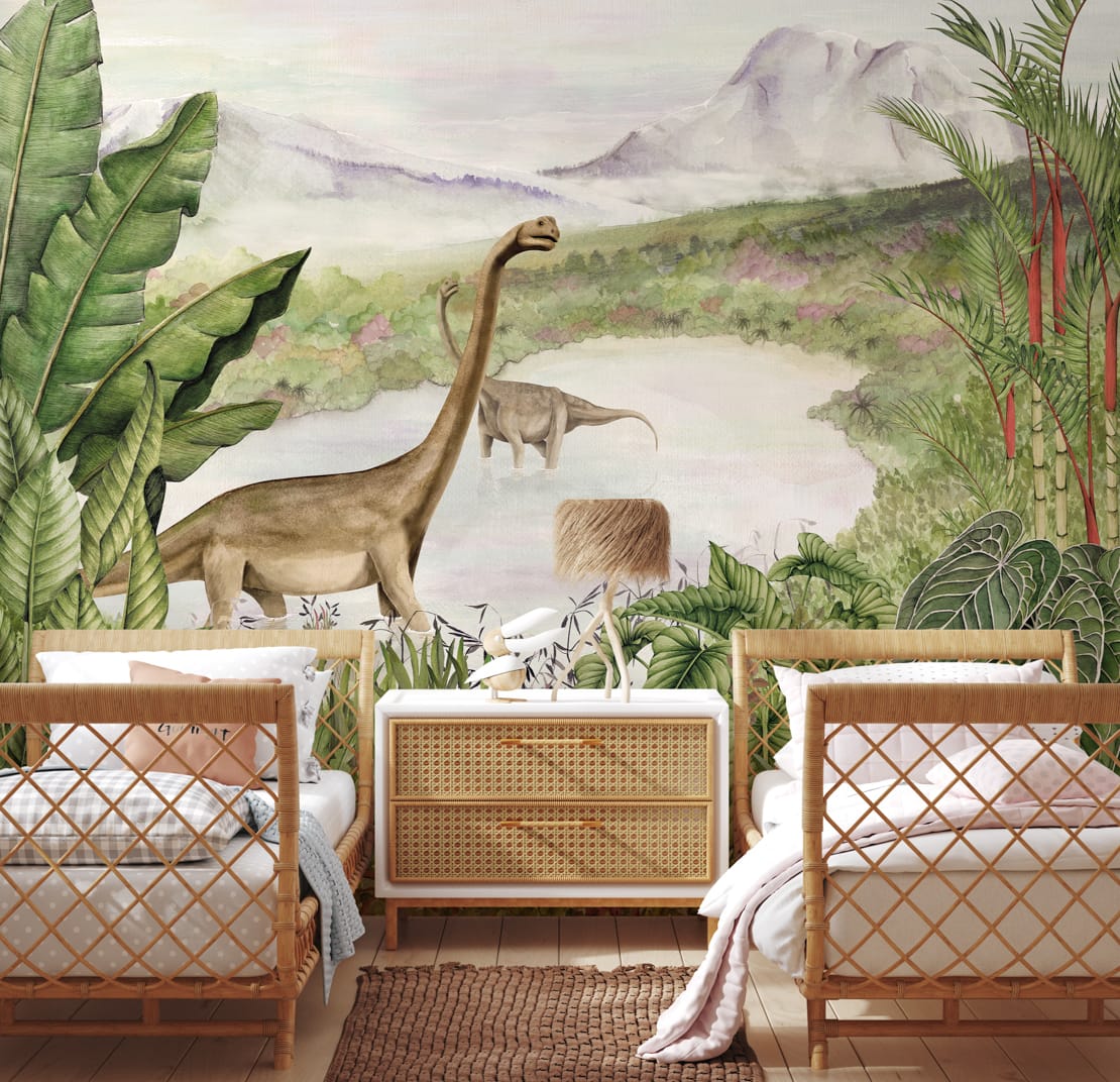 Papel pintado cuarto infantil