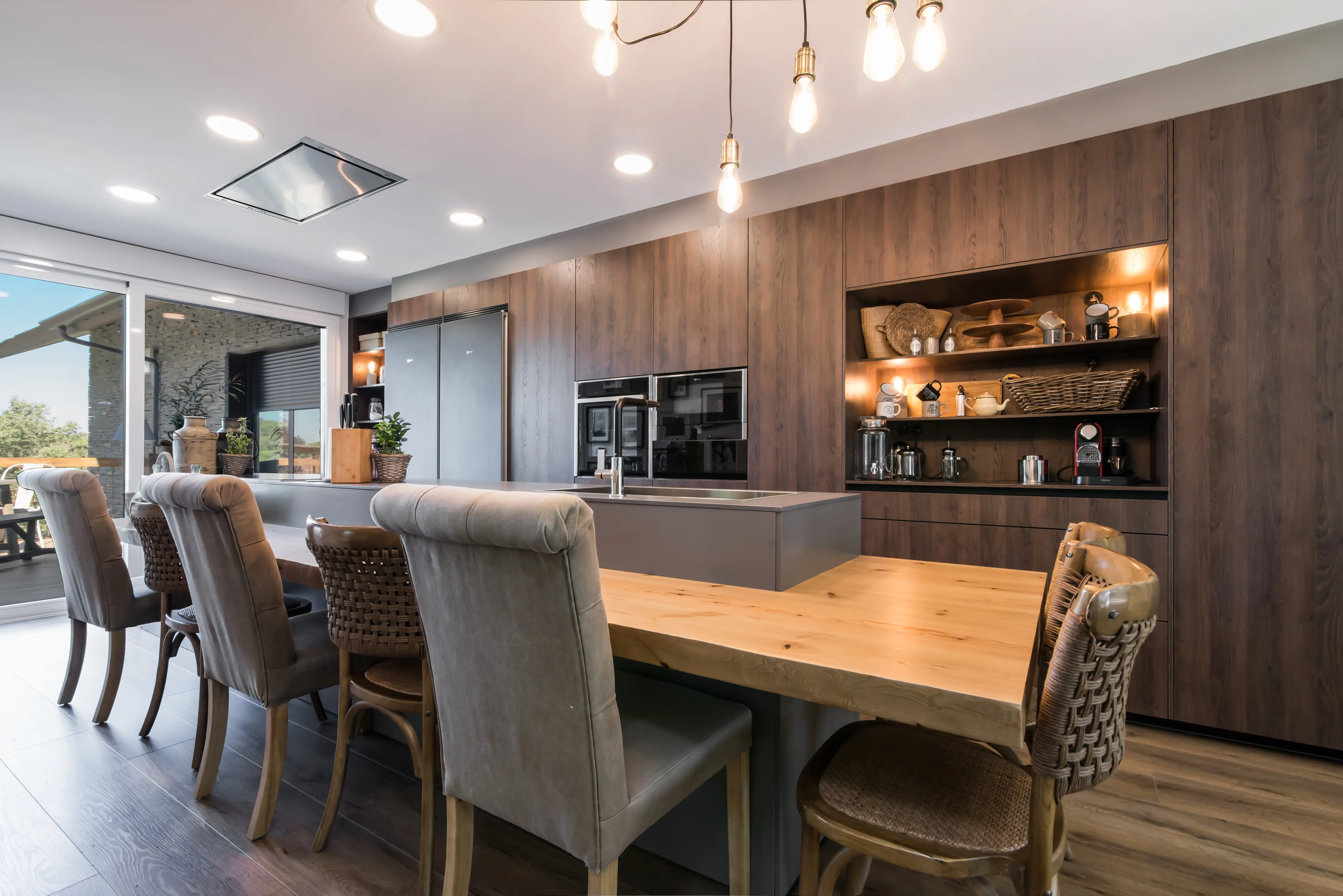 Soluciones para cocinas con columnas en Madrid