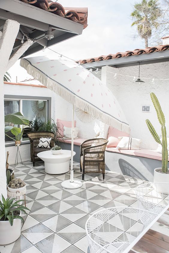 ambientar una terraza en verano