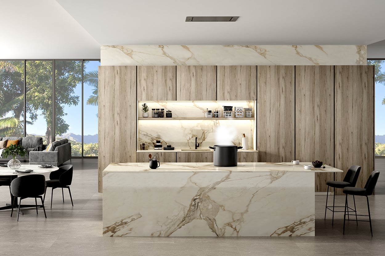 Encimeras inteligentes, sistema oculto de cocción