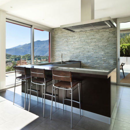 Barras de cocina, estilos y altura correcta