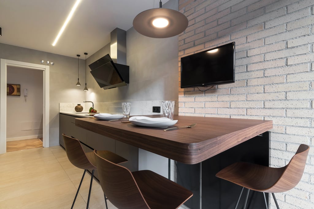 Cocina Gris en Paralelo