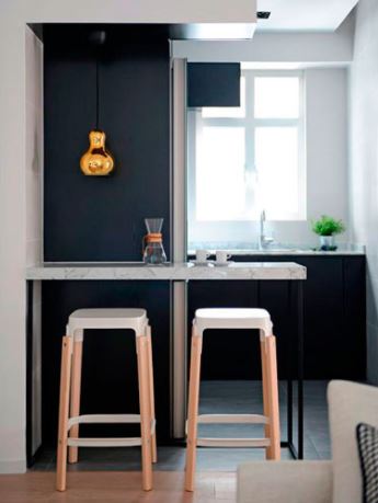 barra saliendo de la pared