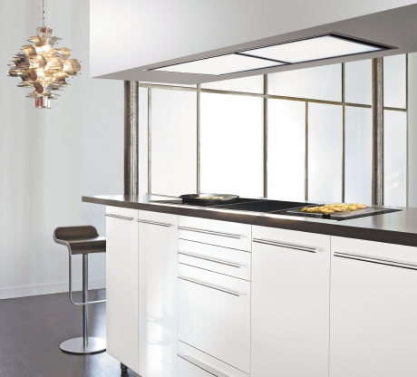 Belleza y tecnología en la nueva campana de techo de De Dietrich