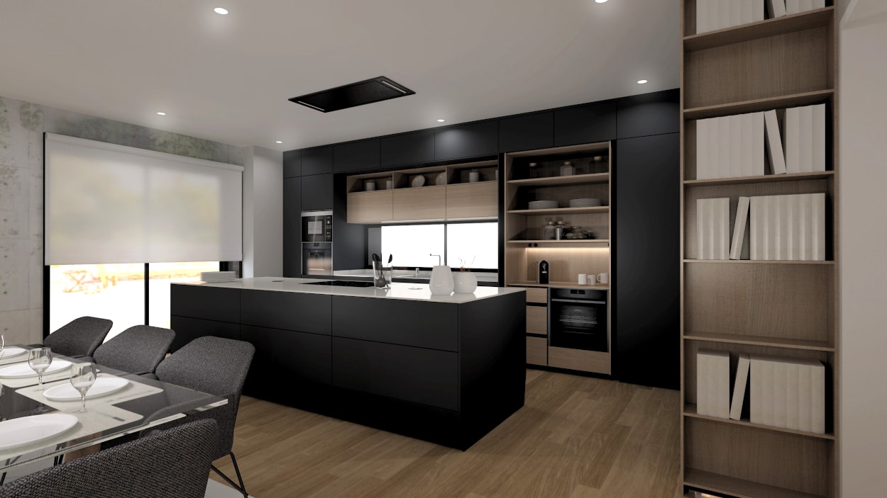 Decoración interiorismo cocina