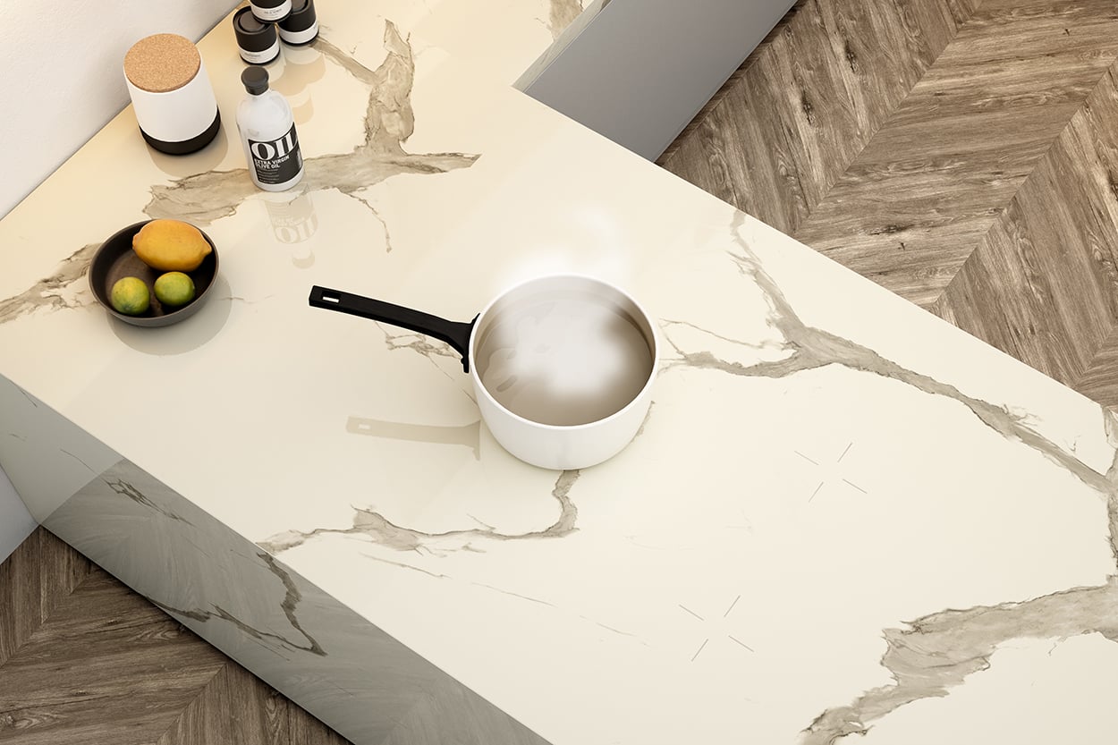 Encimeras inteligentes, sistema oculto de cocción