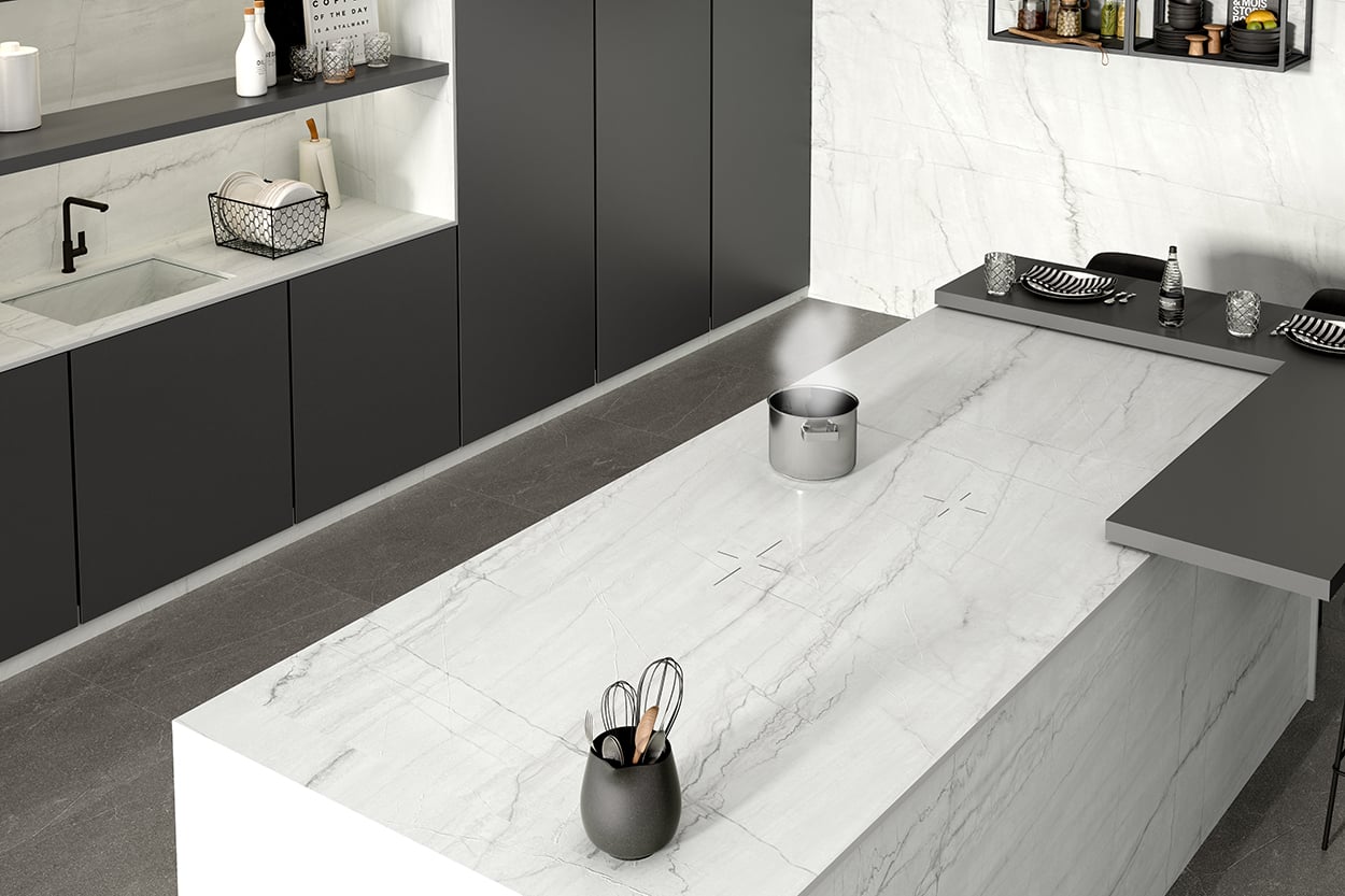 Encimeras inteligentes, sistema oculto de cocción