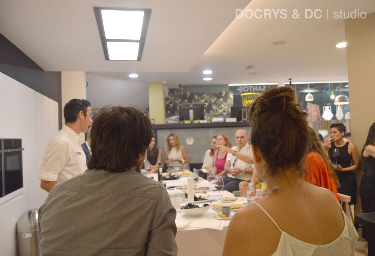 Docrys & DC ofrece para sus clientes su primer Showcooking