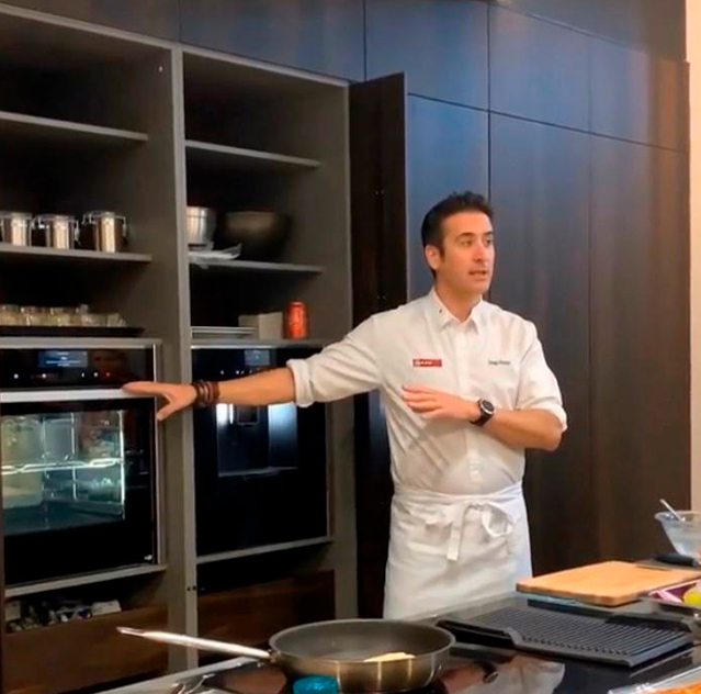 Un showcooking muy especial con Neff