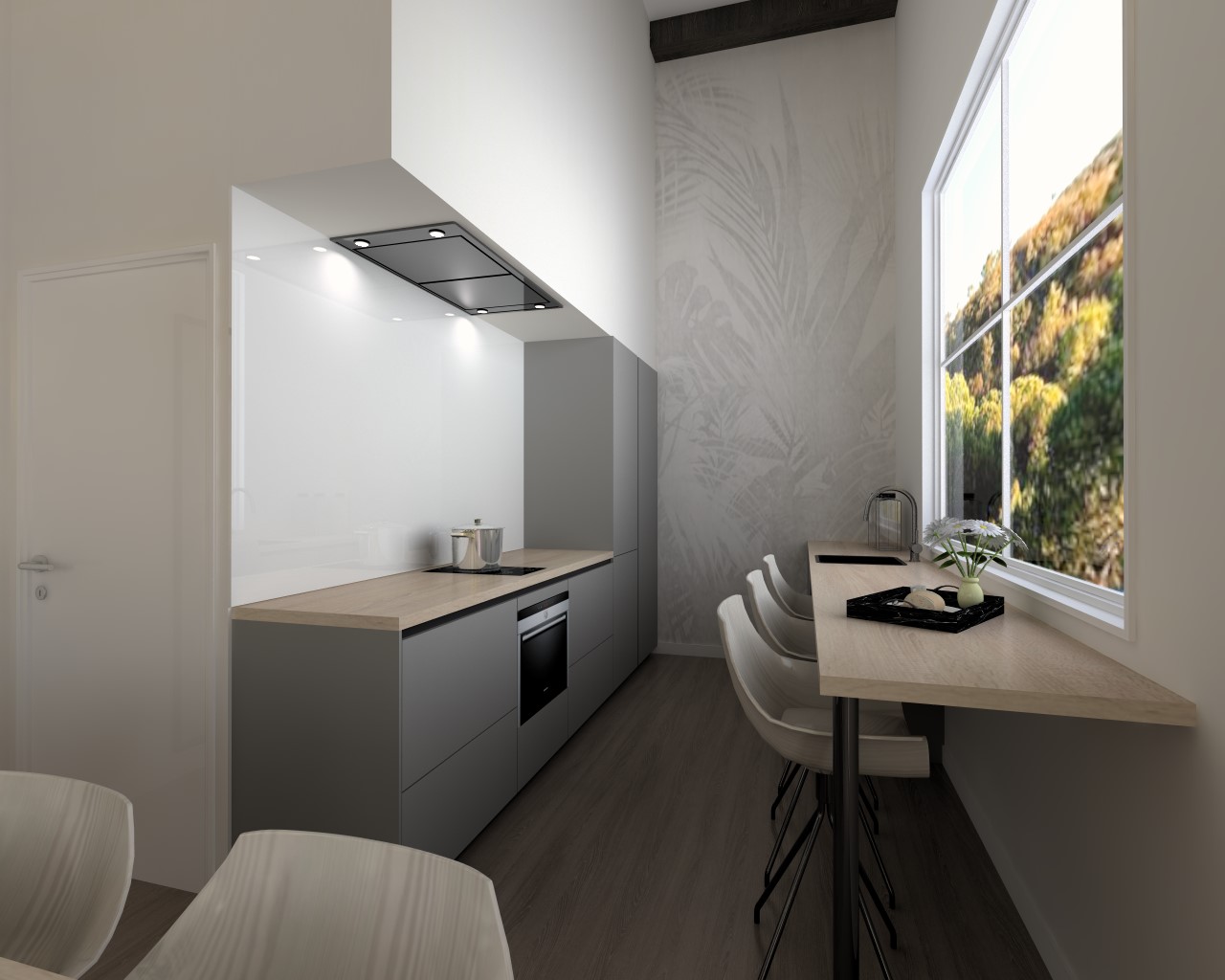 Los pros y los contras de las cocinas blancas