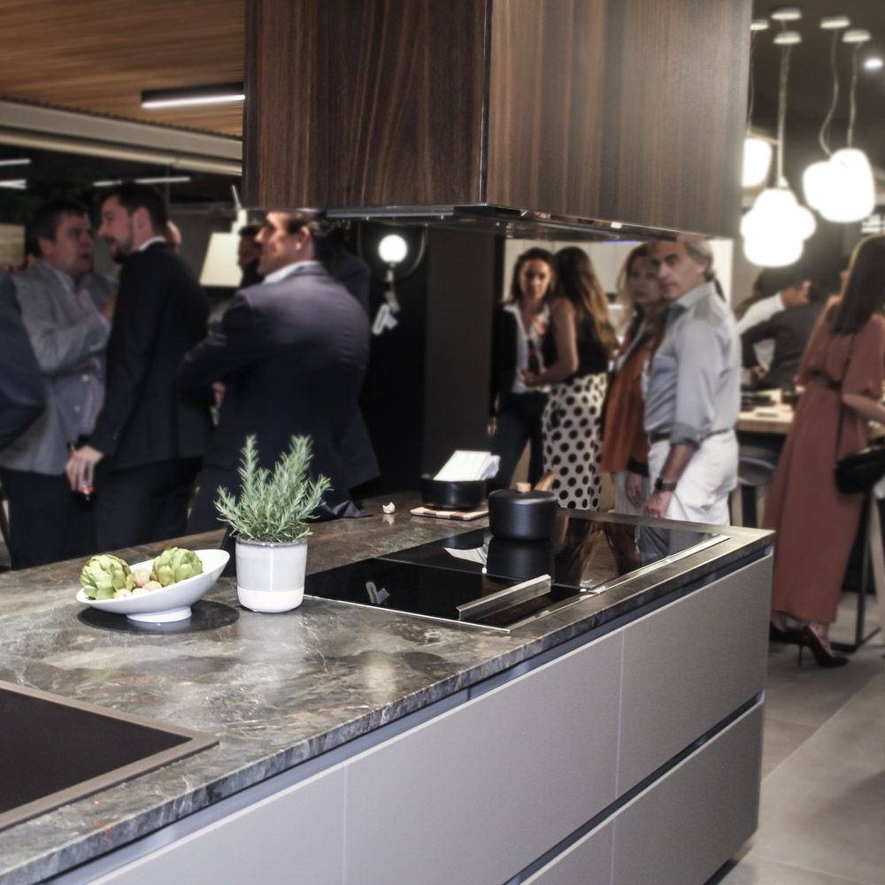 Inauguración estudio de cocinas e interiorismo Docrys DC en Chamberí con Mariam Hernández