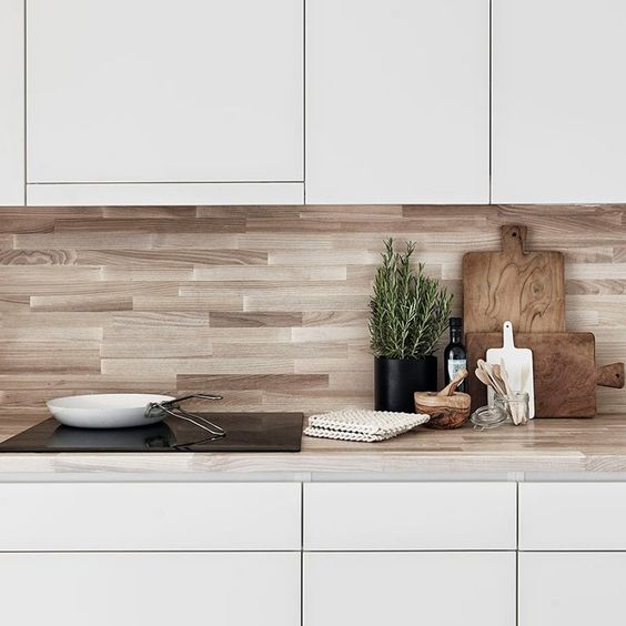 azulejos en madera para cocinas