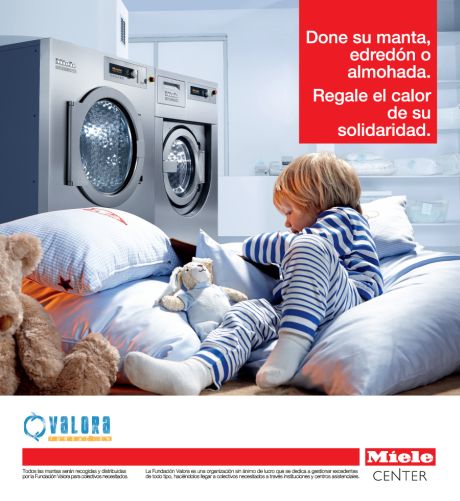 Miele inicia su campana solidaria de Navidad con la Fundación Valora