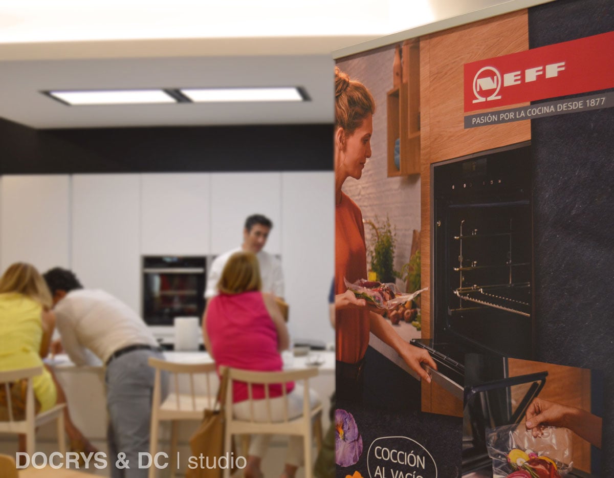 Docrys & DC ofrece para sus clientes su primer Showcooking