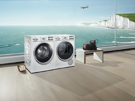 Las lavadoras y secadoras Siemens vienen con centro de planchado