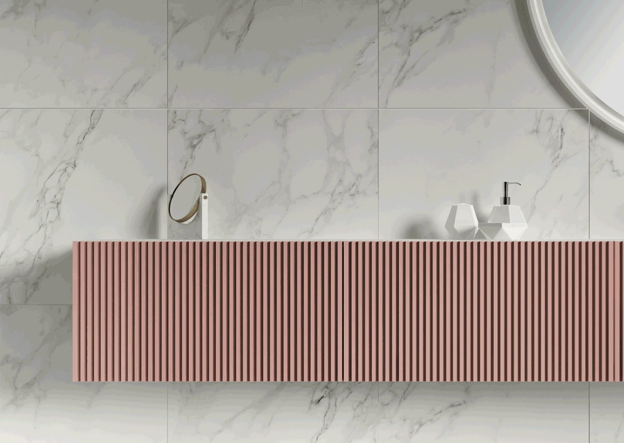 Tendencias baños 2022 a todo color