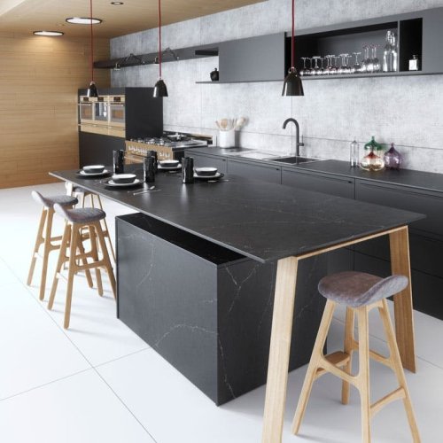 Cuarzo Encimera Silestone Ethernal Charcoal