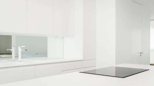 Encimera de Resina Corian Blanco Glaciar