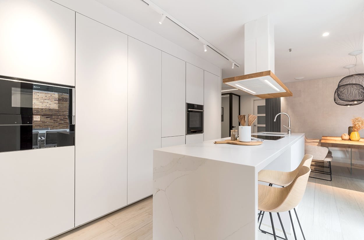 Cocina Santos blanca