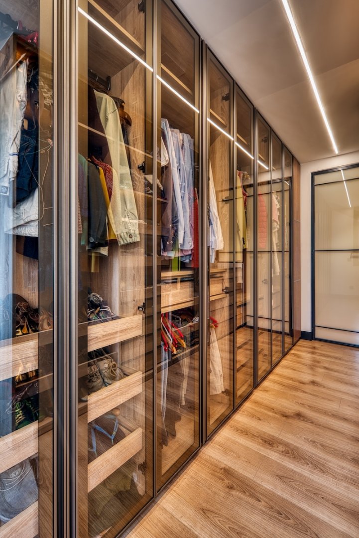 Armario a medida abierto