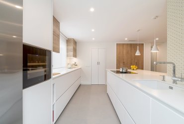 Cocinas estrechas y alargadas