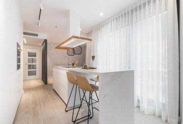 Cocina Santos; Diseños pensados para abrirse al resto de la vivienda