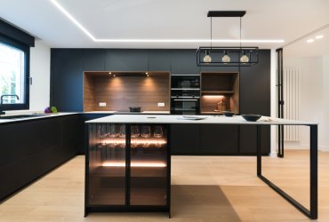 Apuesta por cocinas negras