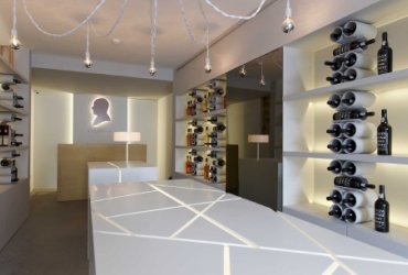 Las vinotecas se modernizan con DuPont Corian