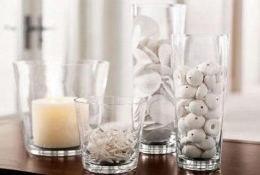 Decoración con artículos de cristal para tu casa