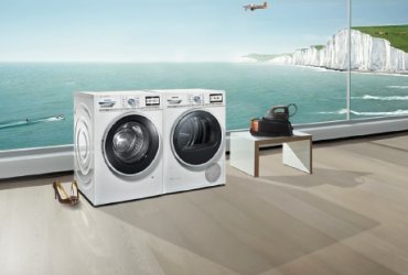 Las lavadoras y secadoras Siemens vienen con centro de planchado