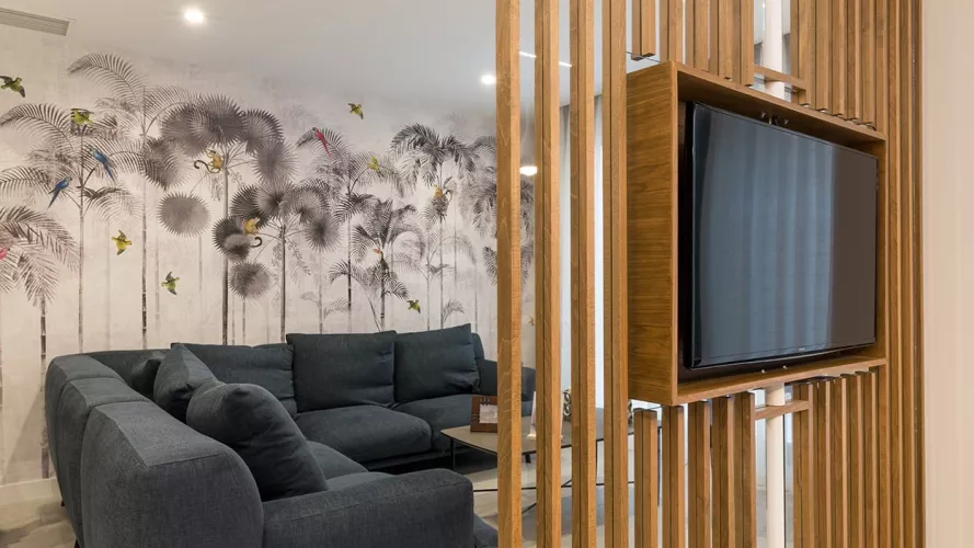 división de estancias hecha a medida