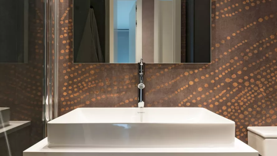 Diseño cuarto de baño, lavabo