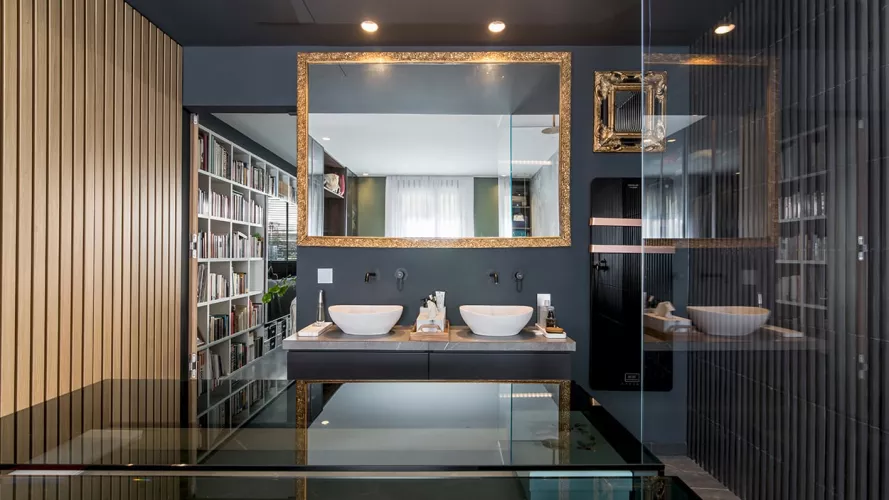 Baño integrado en dormitorio