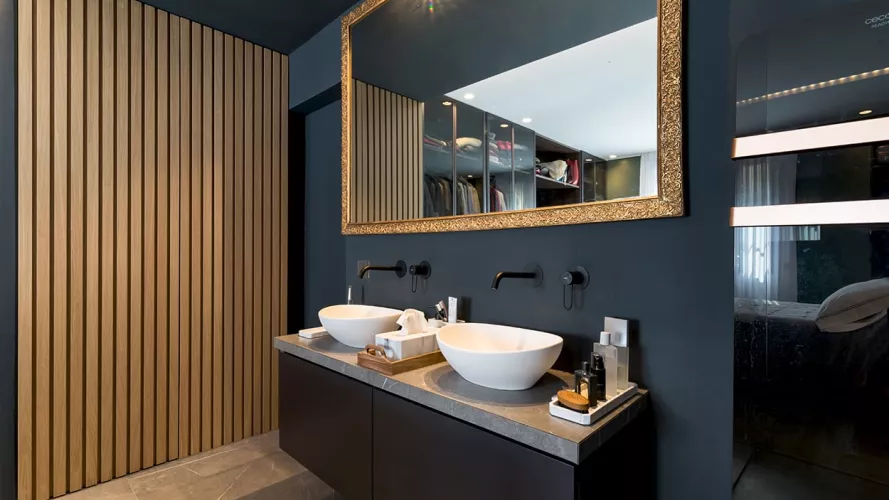 cuarto de baño moderno