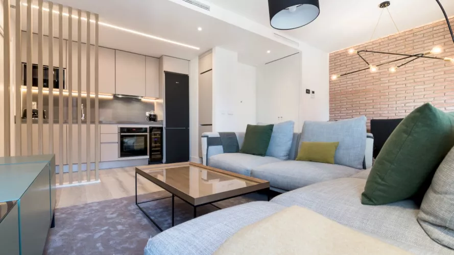 Diseño salón sofá MC